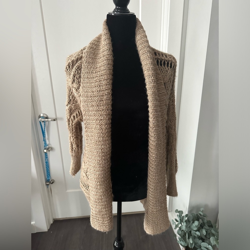 EUC Express size MED shawl sweater